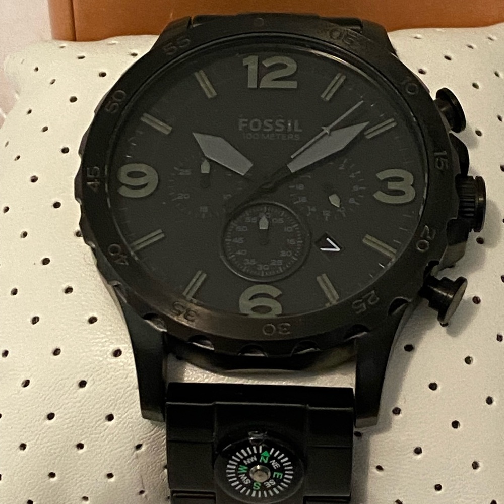Fossil JR 1489 Nate with compass